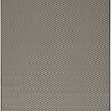 nourison courtyard cou01 black white rug