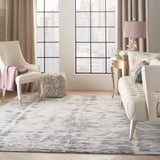 nourison ocean ocp03 cream charcoal rug