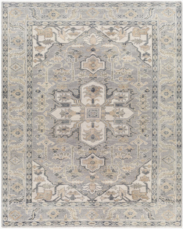 surya palais pal 2306 medium gray rug