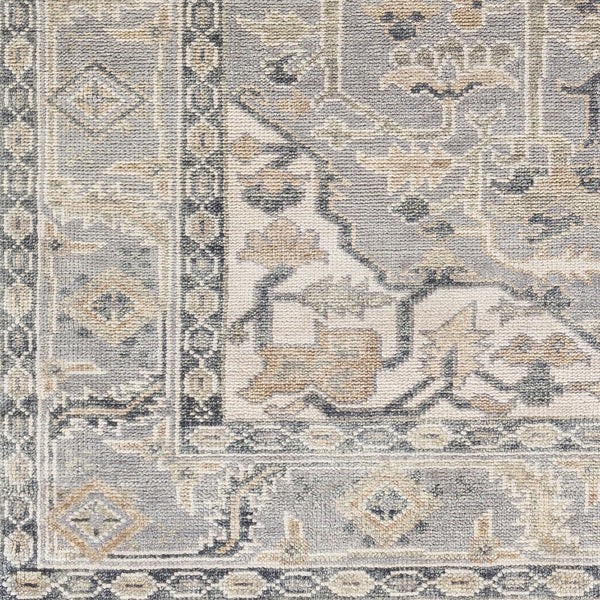 surya palais pal 2306 medium gray rug