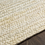 Hauteloom Pangnirtung PANGN Cream Woven/Flatwoven Jute Rug