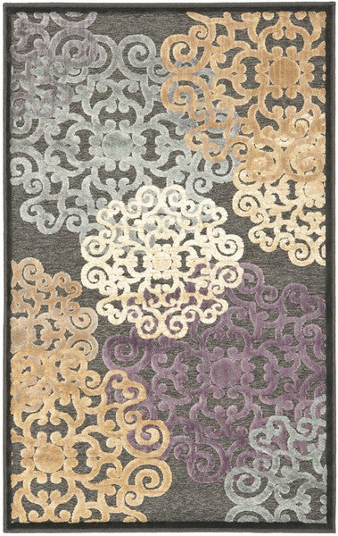 safavieh clearance paradise par102 330 charcoal rug
