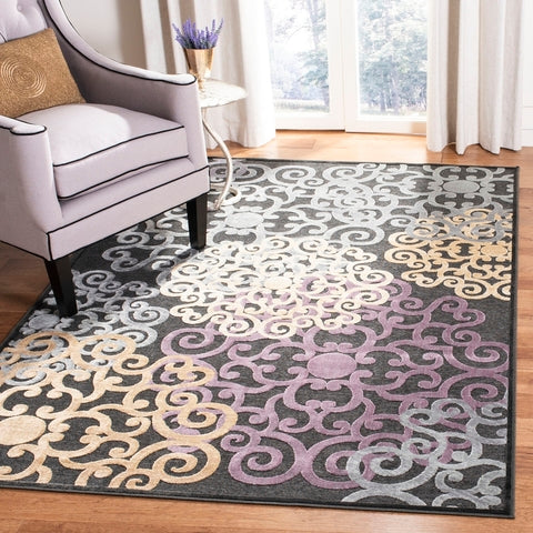 safavieh clearance paradise par102 330 charcoal rug
