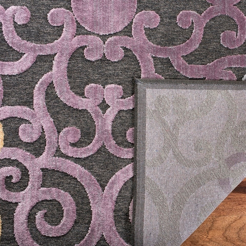 safavieh clearance paradise par102 330 charcoal rug