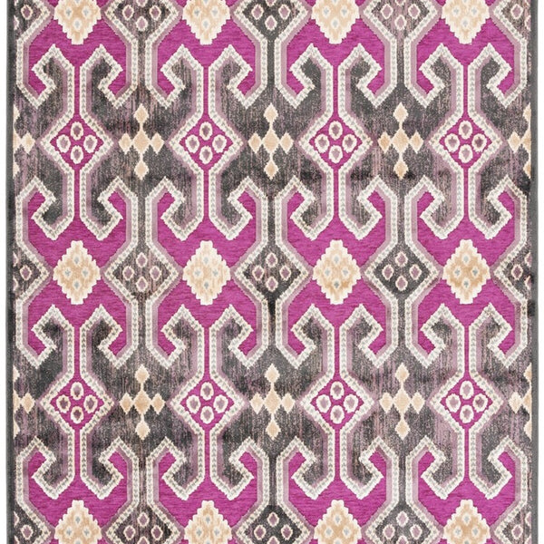 safavieh clearance paradise par152 380 fuchsia rug