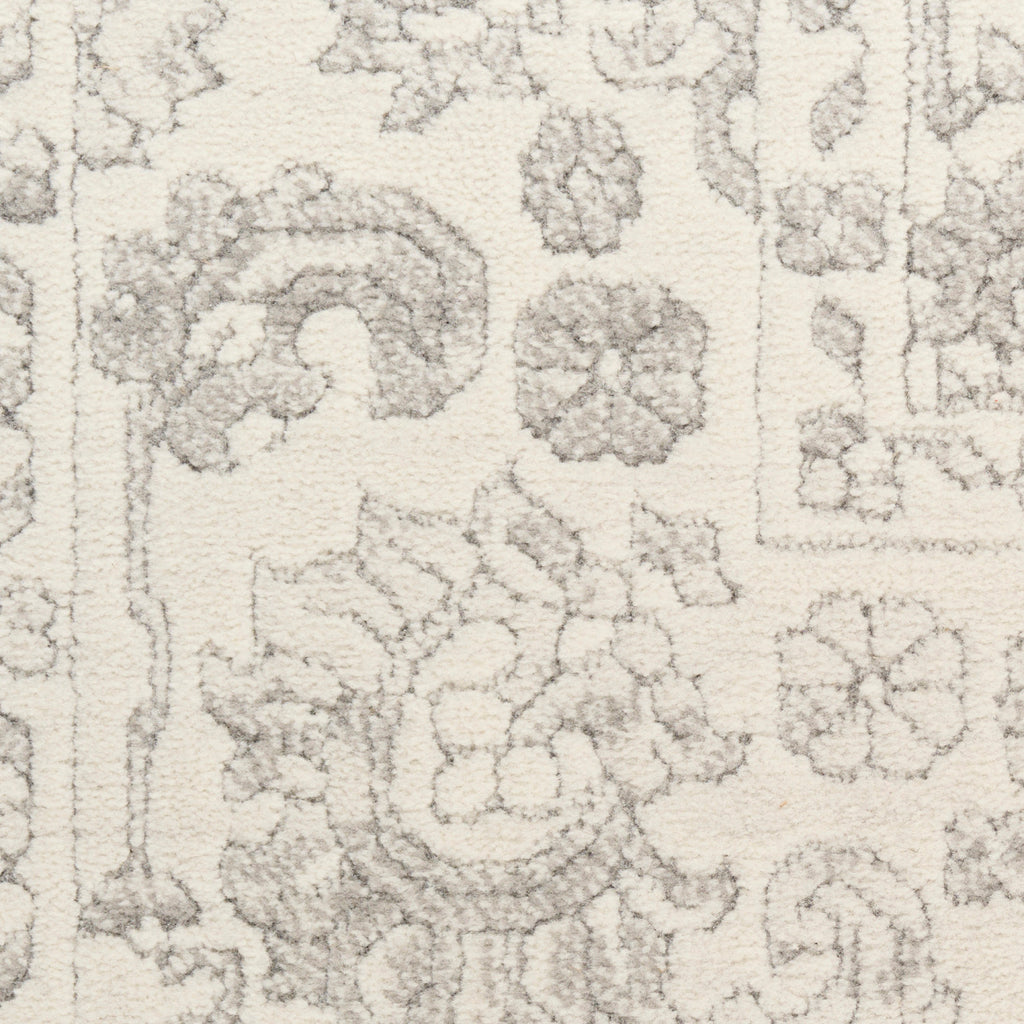 nourison grace gce01 grey rug