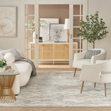 nourison glitz glz11 grey multicolor rug