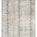 nourison abstract hues abh03 grey gold rug