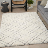 nourison dreamy shag drs07 ivory rug