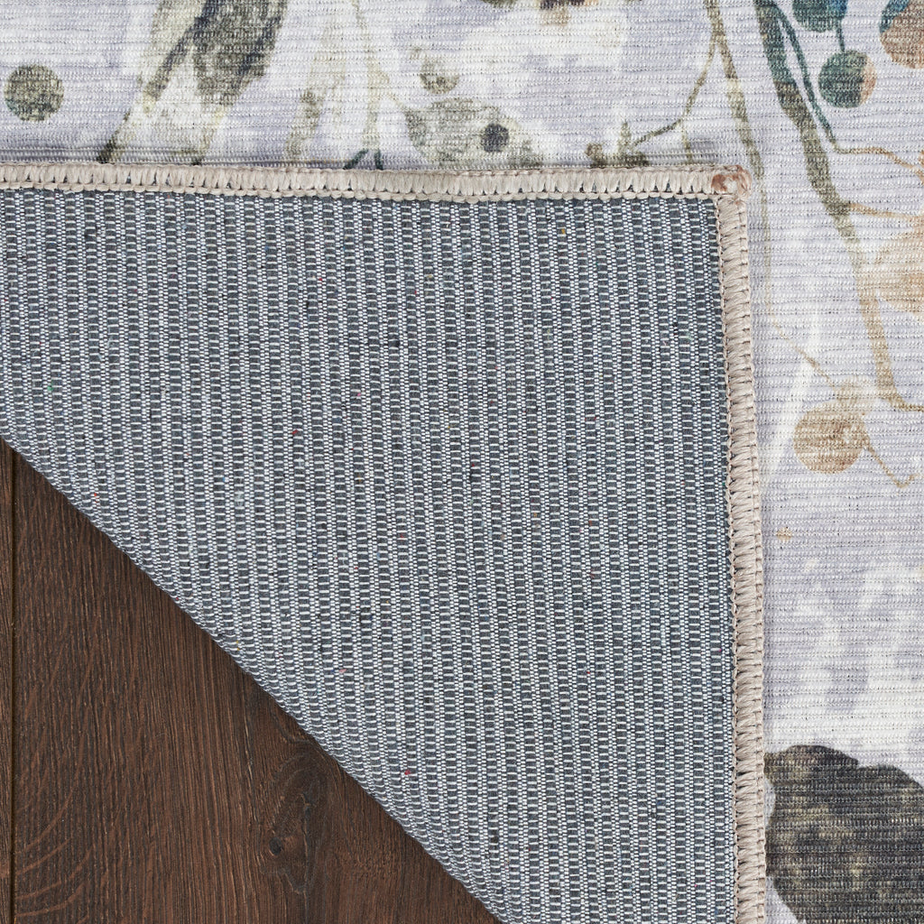 nourison nourison washables nwb05 grey multicolor rug