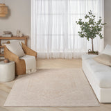 nourison pure shades sad02 beige rug