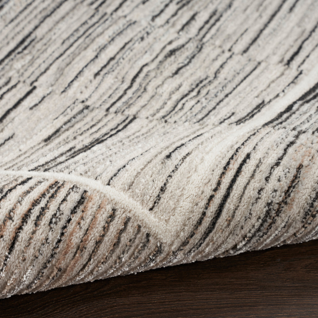 nourison desire dsr02 charcoal grey rug