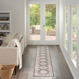 nourison serenity home srh01 ivory blue rug