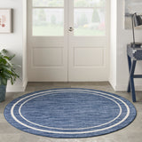 nourison nourison essentials nre02 navy ivory rug
