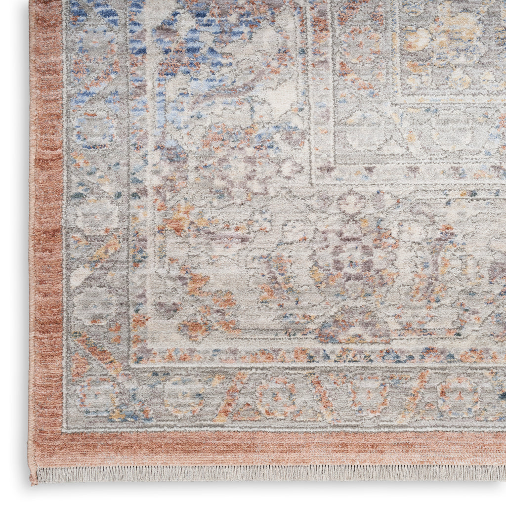 nourison elegant heirlooms elh01 blue multicolor rug