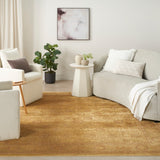 nourison luxurious lrs02 gold rug