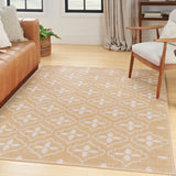 nourison nourison essentials nre04 beige ivory rug