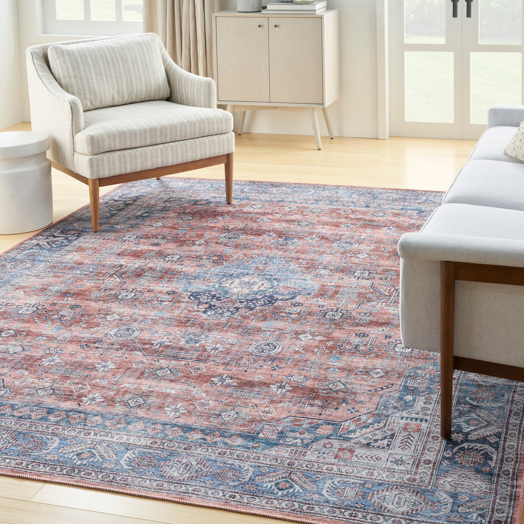 nourison grand washables grw01 blue multicolor rug