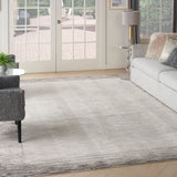 nourison desire dsr02 grey black rug