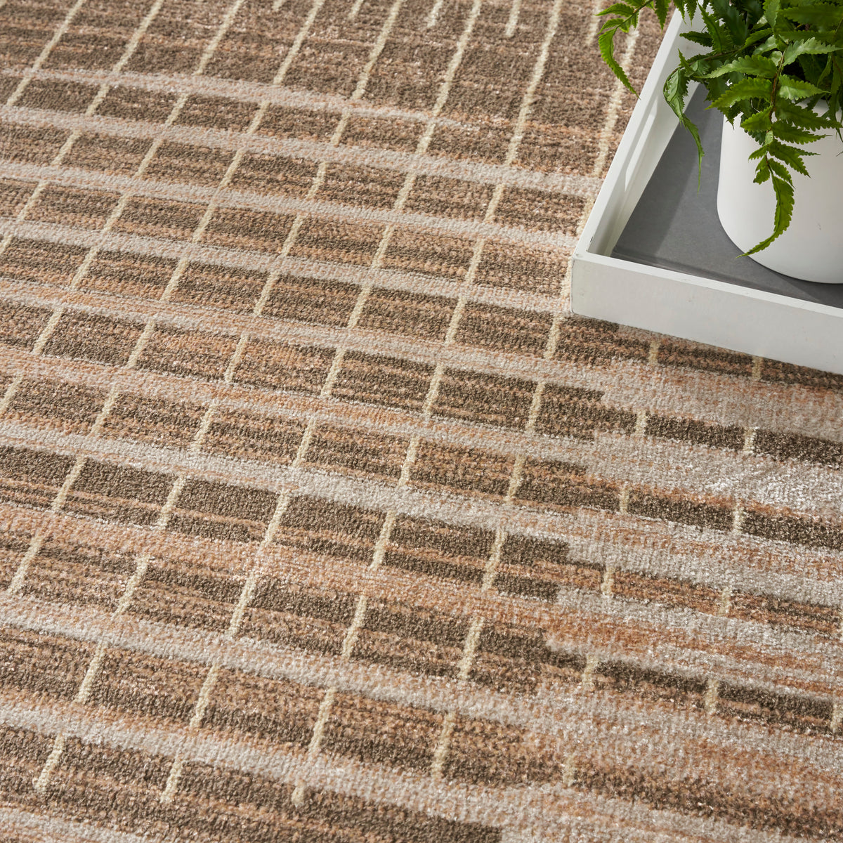 nourison astra machine washable asw03 latte rug