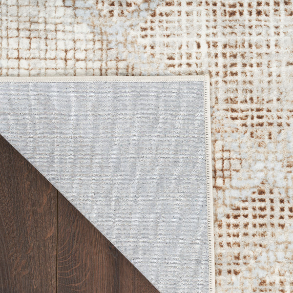 nourison iliana ili03 grey mocha rug