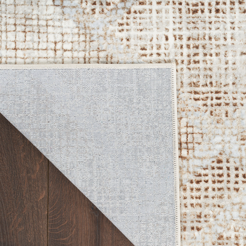nourison iliana ili03 grey mocha rug
