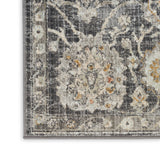 nourison oushak home ous01 charcoal rug