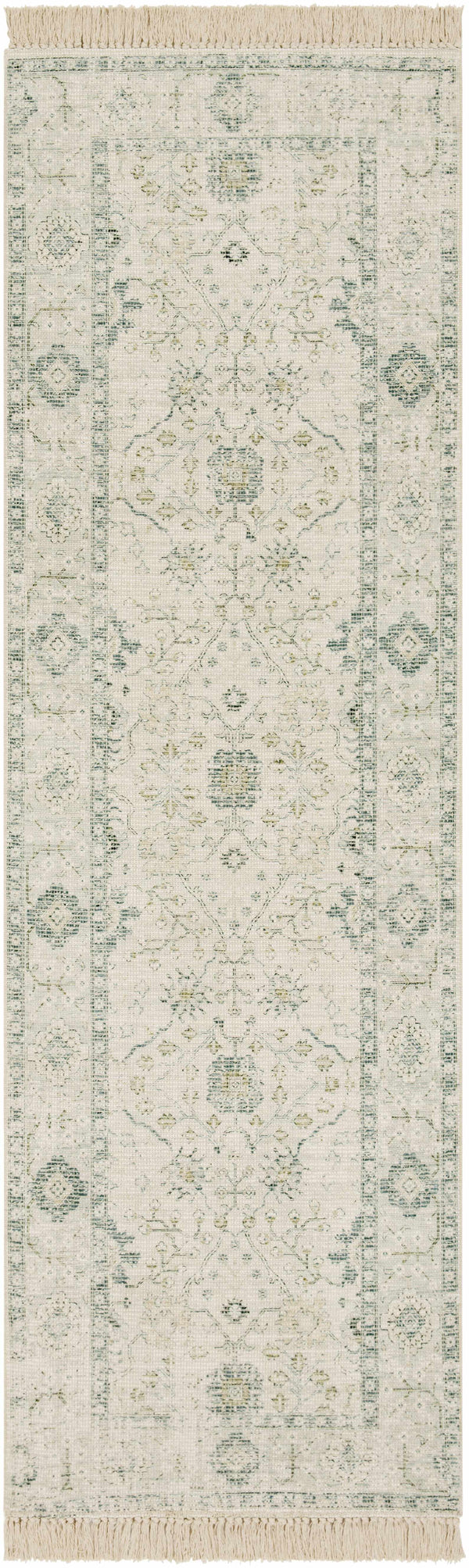 Hauteloom Penkridge PENK Sage Woven/Flatwoven Cotton Rug