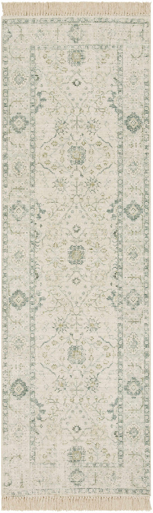 Hauteloom Penkridge PENK Sage Woven/Flatwoven Cotton Rug