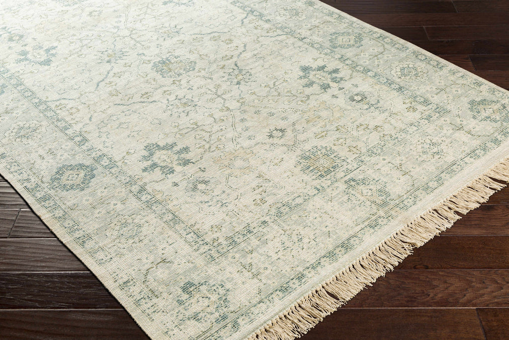 Hauteloom Penkridge PENK Sage Woven/Flatwoven Cotton Rug