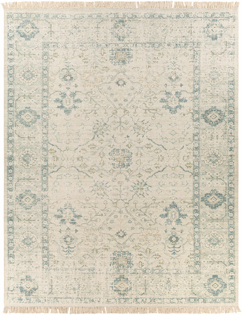 Hauteloom Penkridge PENK Sage Woven/Flatwoven Cotton Rug