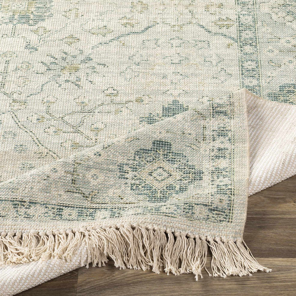 Hauteloom Penkridge PENK Sage Woven/Flatwoven Cotton Rug