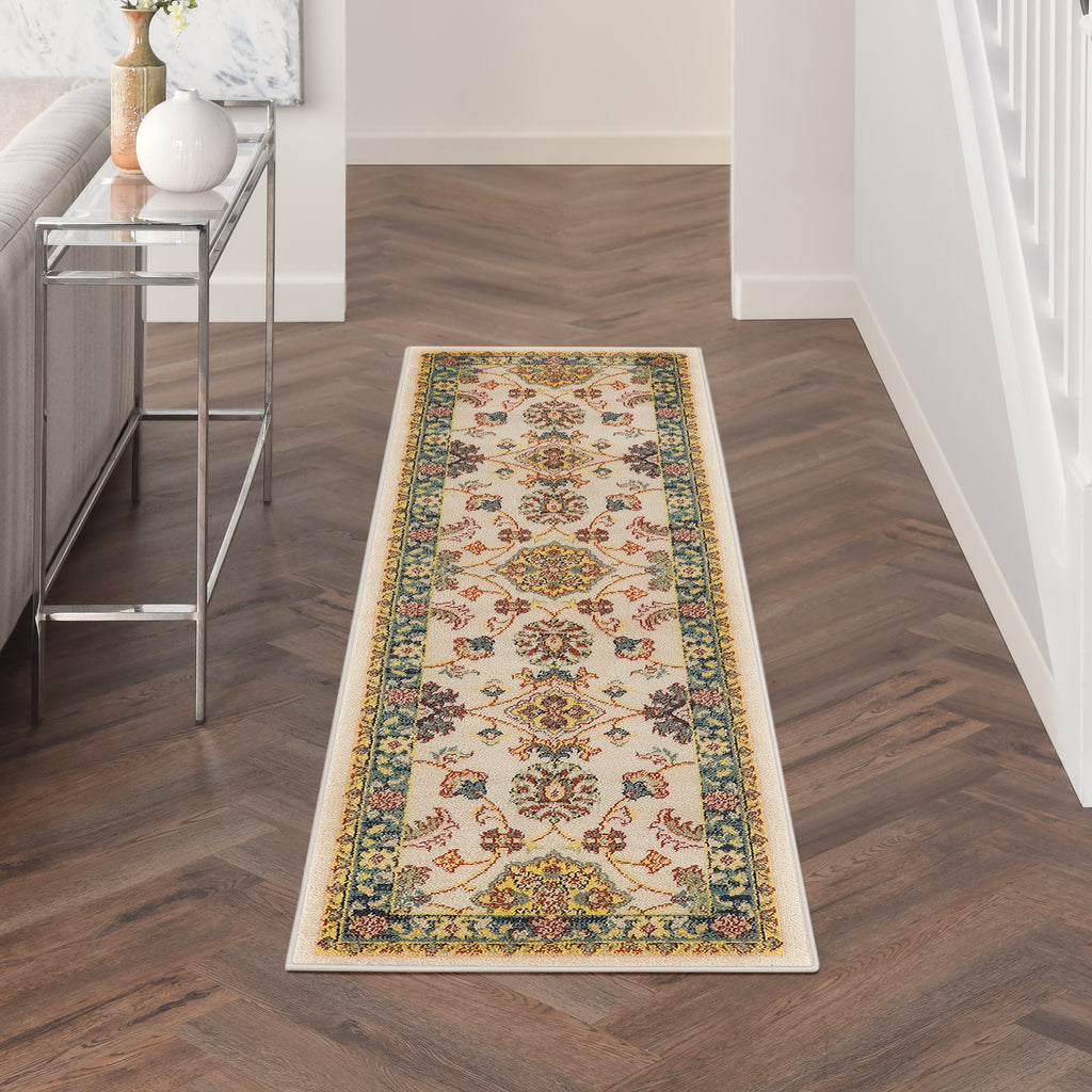 nourison nourison essentials nre05 ivory gold rug