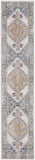 nourison astra machine washable asw11 grey gold rug