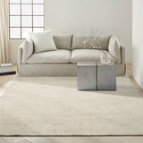 nourison ck042 billows bil01 ivory beige rug