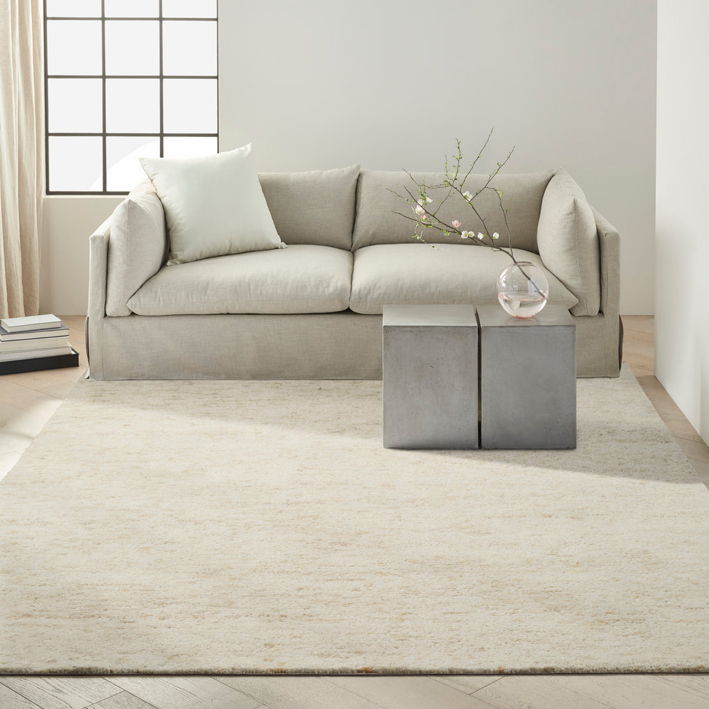 nourison ck042 billows bil01 ivory beige rug