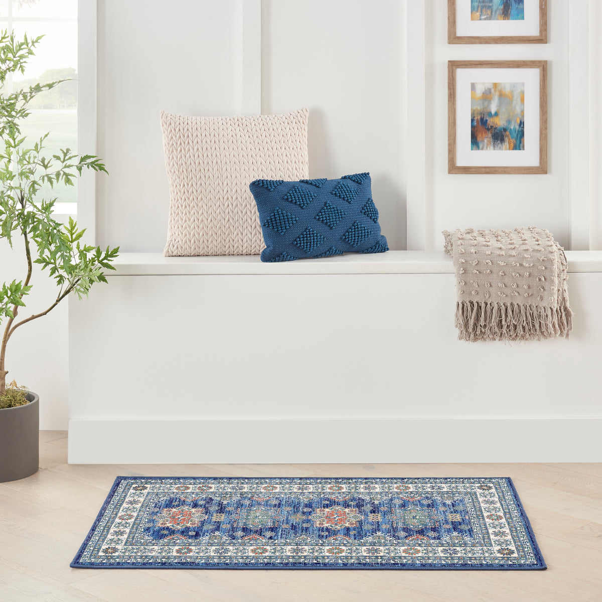 nourison fulton ful02 blue rug