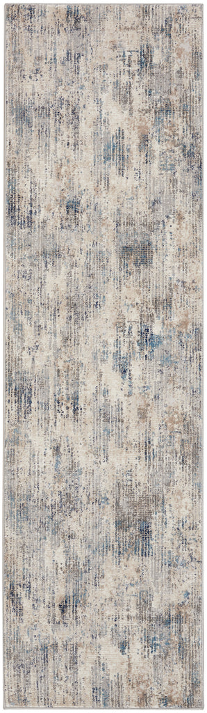 nourison ck022 infinity ifn04 ivory grey blue rug