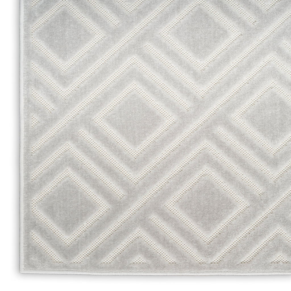 nourison care free caf03 light grey rug