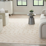 nourison grafix grf37 ivory beige rug