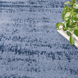nourison nourison essentials nre03 denim rug