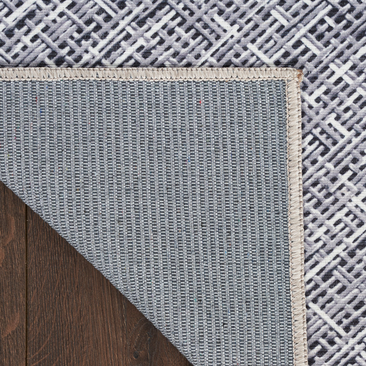 nourison nourison washables nwb08 grey rug