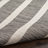 nourison positano pos03 charcoal ivory rug
