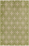 nourison nourison essentials nre04 green ivory rug