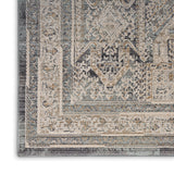 nourison lynx lnx01 ivory charcoal rug
