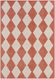 nourison positano pos04 terracotta rug