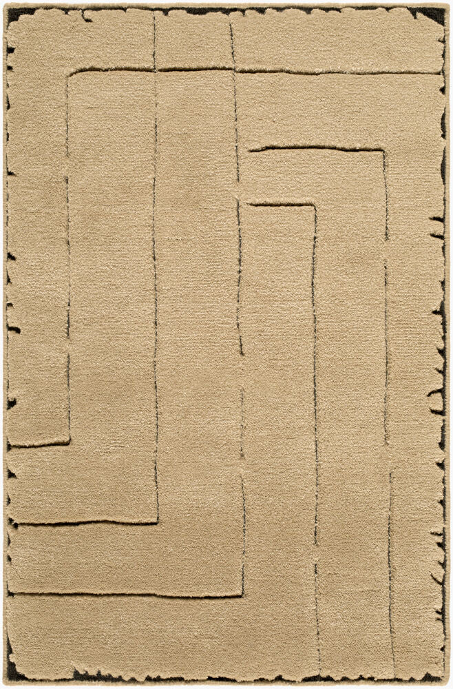 surya prive piv 2302 sandstone rug