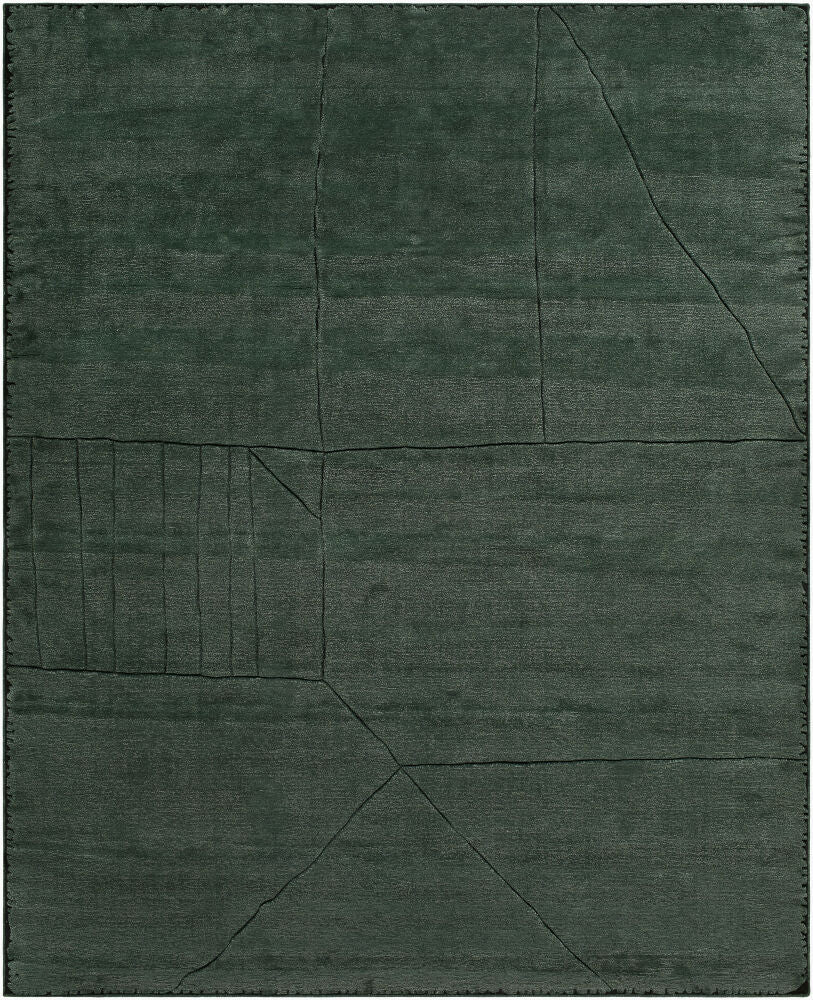 surya prive piv 2303 forest green rug