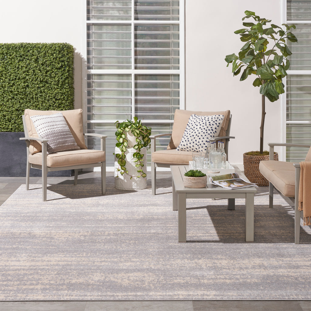 nourison nourison essentials nre03 grey beige rug