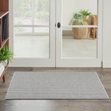 nourison natural texture ntx01 ivory grey rug